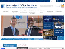 Tablet Screenshot of iowater.org